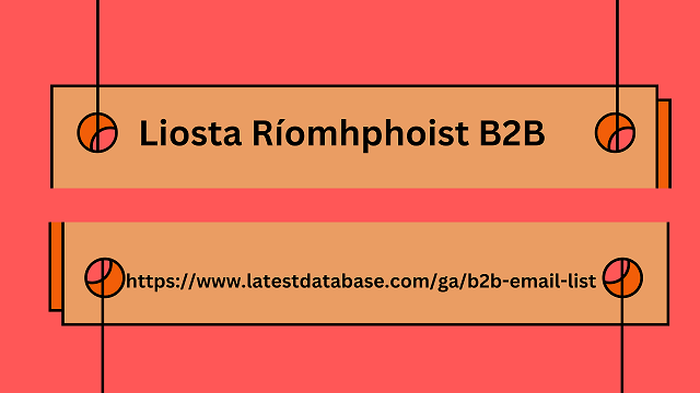 Liosta Ríomhphoist B2B